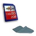 Accelerated 133x Speed 2GB Secure Digital SD Memory Card for Nintendo Dsi ***Includes Micro Fiber Cloth***