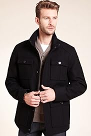Autograph Wool Blend 4 Pockets Jacket