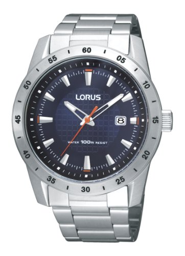 Lorus Herren-Armbanduhr Analog Edelstahl RH963BX9