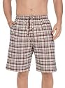 Hanes Men's Woven Madras Plaid Short 21533, Green Plaid, XL