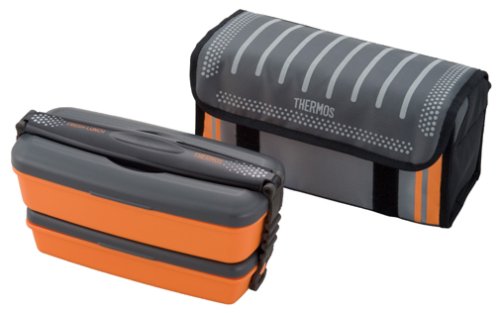 THERMOS フレッシュランチボックス オレンジ DJB-900W OR