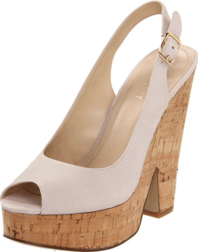 Nine West Women's Trippy Sandal,White,5 M US