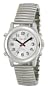 Avalon Men's Silver-Tone Talking Time Day Date Alarm Expansion Band Watch # 2507