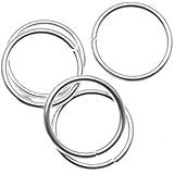 Beadaholique 50-Piece Open Jump Rings, 18-Gauge, Silver Plated