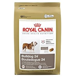 Royal Canin Dry Dog Food, Bulldog 24 Formula, 30-Pound Bag