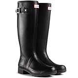 Womens Hunter Original Tour Rain Winter Snow Festival Wellington Boots - Black - 7