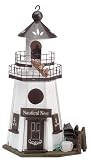 Lighthouse Light House Wood Bird House Birdhouse Feeder