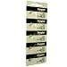 Energizer 317 Button Cell Silver Oxide SR516SW Watch Battery Pack of 5 Batteries