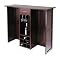 Folding Wine Bar-Walnut