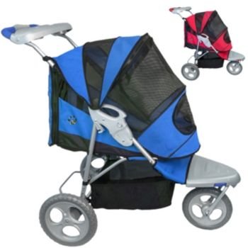AT3 Generation 2 All-Terrain Pet Stroller - Poppy Red