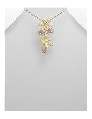CZ Pendant Necklace In 92.5 Sterling Silver