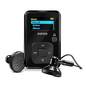 SanDisk Sansa Clip+ 8GB MP3 Player with Radio and Expandable MicroSD/SDHC Slot - Black