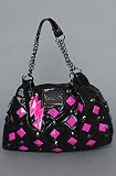 Betsey Johnson The Punky Rox Satchel,Bags (Handbags/Totes) for Women