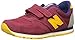 New Balance KE420V1 Classic Youth Oxford (Little Kid/Big Kid), Burgundy/Yellow, 3 M US Little Kid