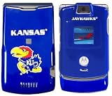 Kansas Jayhawks Faceplate Cover Case Motorola Razr V3, V3C, V3M