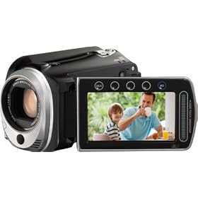 JVC - GZ-HD520BEU - Cam�scope HD � disque dur - Port SDHC/SD - 1,5 Mpix - Zoom optique 40x - 120 Go - Noir