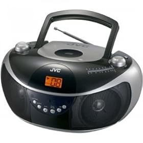 JVC RD-EZ11B CD Portable System with FM Tuner