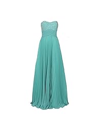 A-line Chiffon/Polyester Pleated Crystal Lace-Up Crystals Sequined Beaded Floor Length Evening Dress/Prom Dress 