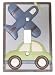 Kids Line Switchplate Cover, Mosaic Transport
