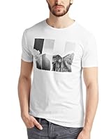 Esprit Camiseta Manga Corta (Blanco)