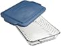 Kitchen Supply Glass Bake 'N Take 9 Inch x 13 Inch Dish With Snap On Cover