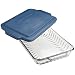 Kitchen Supply Glass Bake 'N Take 9 Inch x 13 Inch Dish With Snap On Cover