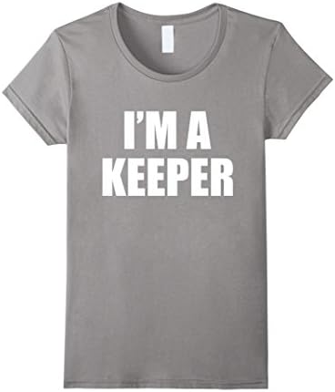 Women's I'm A Keeper Tshirt XL Slate
