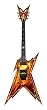 Dean Razorback Guitar - Explosion with Case