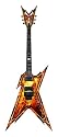 Dean Razorback Guitar - Explosion with Case