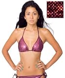 American Apparel Shiny Triangle Top