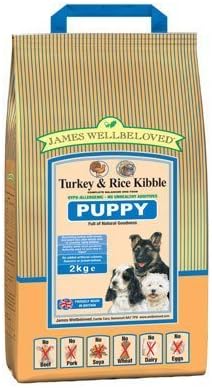 James Wellbeloved Puppy Turkey and Rice Kibble 2 kg by Crown Pet Foods