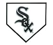 Chicago White Sox Home Plate Stepping Stone 12" Home Plate Stepping Stone-Chicago White Sox - MLB Ba