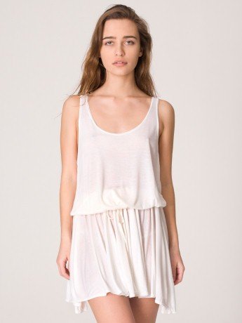 American Apparel Drawstring Tank Dress