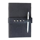 Auburn Leather 41-8219-100 True Freedom Collection Black 5 x 7 Studded Legal Pad... by Auburn Leather