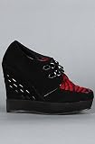 *Sole Boutique The Lux Shoe in Black and Red Zebra - Shoes for Women