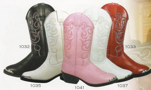 Buy Basic Western Kid’s Cowboy and Cowgirl Boots
