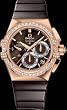 NEW OMEGA CONSTELLATION DOUBLE EAGLE LADIES WATCH 1215.73.55