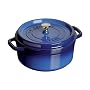 Staub 2.5 Quart Round Cocotte, Royal Blue