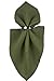 DII Variegated Tabletop Collection, Napkin Set, 20x20, Olive Green, 6 Piece