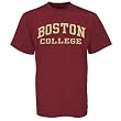 Boston College Eagles Maroon Vertical Arch T-shirt