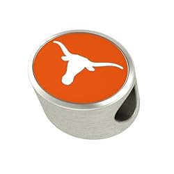 Texas Longhorns Enameled Charms Fit Most Pandora Style Charm Bracelets