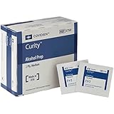 Covidien 5750 Curity Alcohol Prep, Sterile, Medium, 2-ply (Pack of 200)