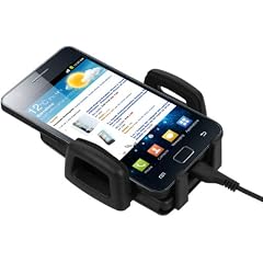 mumbi Auto KFZ Halterung Samsung Galaxy S II i9100 / Galaxy Note Autohalterung + mumbi Auto Anti Rutsch Matte // passt auch mit H�lle Tasche