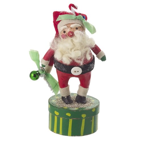 cover of Penny McAllister Santa Container Christmas Decoration #902165