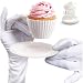 Afternoon Tea Cupcakes - 4 Cupcake Cup Holders 4 Saucers