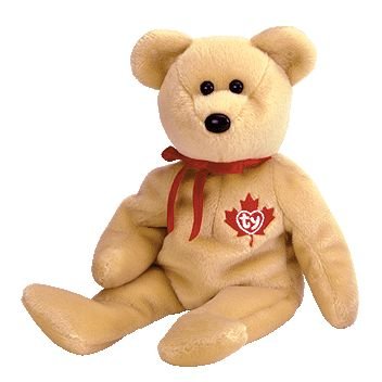 1 X TY Beanie Baby - TRUE the Bear (Canada Exclusive)
