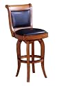 Berkline Family Dining Rustic Oak 30-Inch York Swivel Barstool