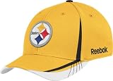 NFL Pittsburgh Steelers Sideline Flex-Fit Draft Hat, Yellow