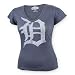 Detroit Tigers Ladies Velocity V-Neck T-shirt - Small