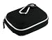 rooCASE (Med Nylon Black) Hard Shell Carrying Case with Memory Foam for Panasonic Lumix DMC-FH25 Digital Camera
